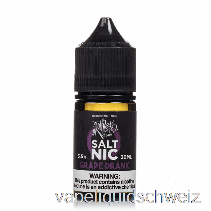 Traubengetränk – Rücksichtsloses Salz – 30 Ml 50 Mg Vape Schweiz
